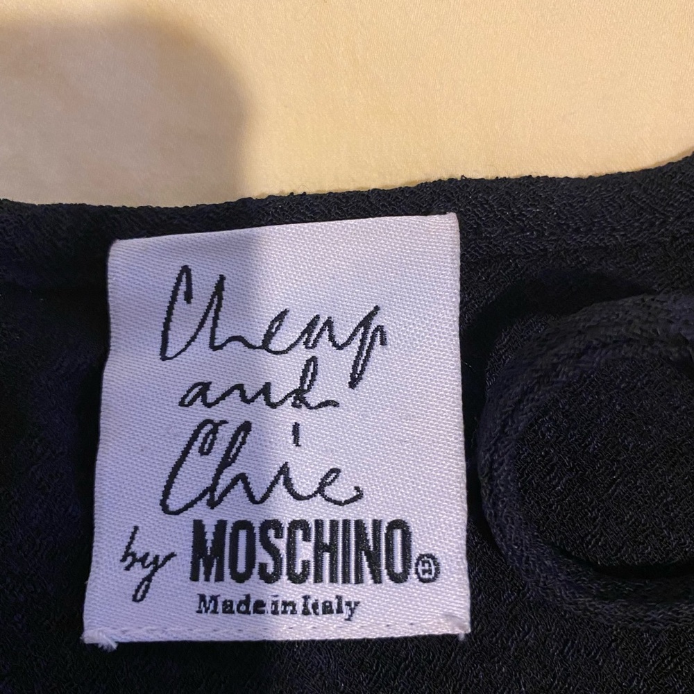 Moschino Cheap and Chic little black dress. Size 2
